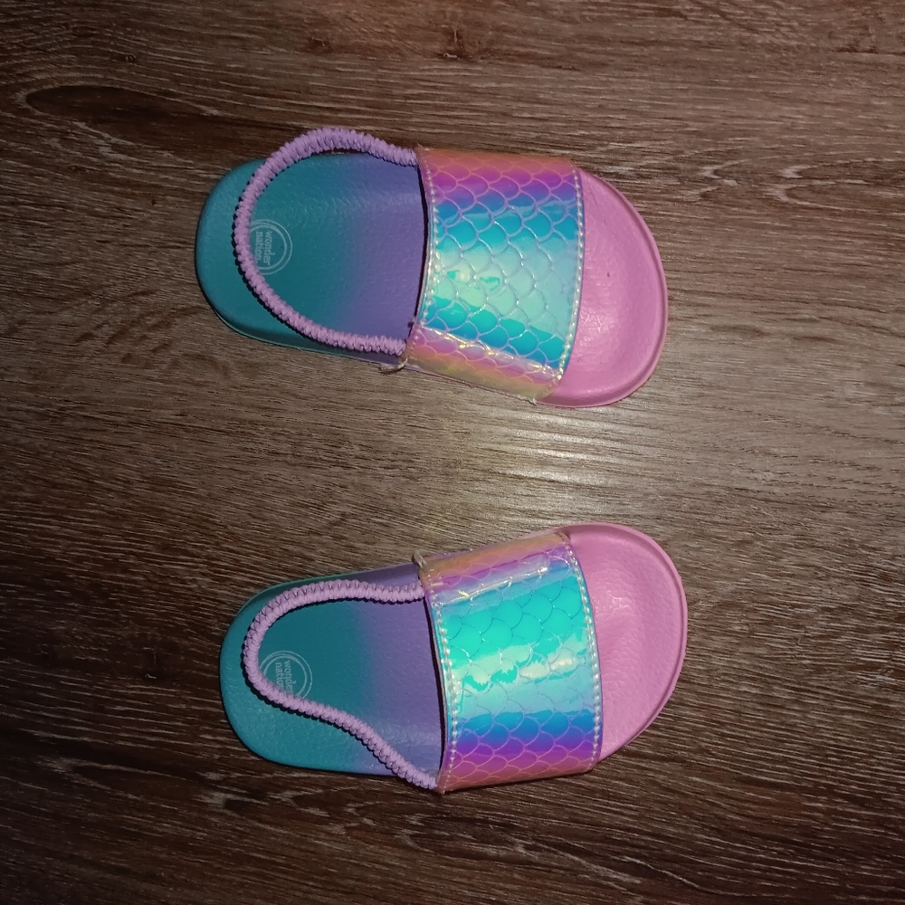 Sandals and glitter skirt bundle